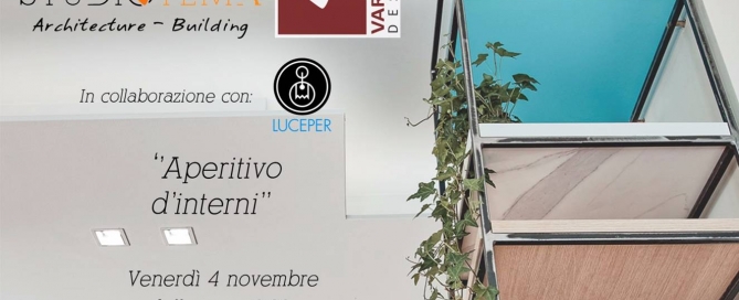Aperitivo d'interni - Venerdì 4 novembre - Via Valprato 68/28 Docks Dora Torino